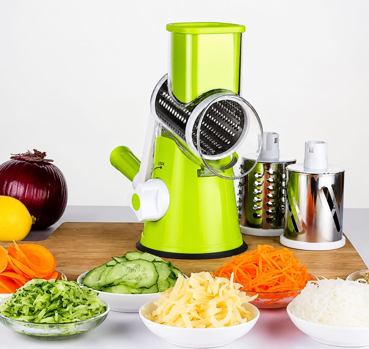 RALLADOR DE VERDURAS 3 EN 1
