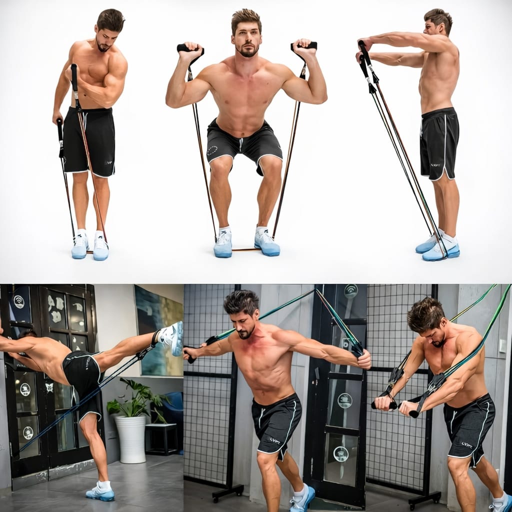 KIT ENTRENAMIENTO GOMAS TUBULARES