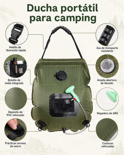 DUCHA PORTATIL REFORZADA 20L